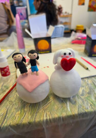 Moon Lamp and Air Dry Clay Workshop