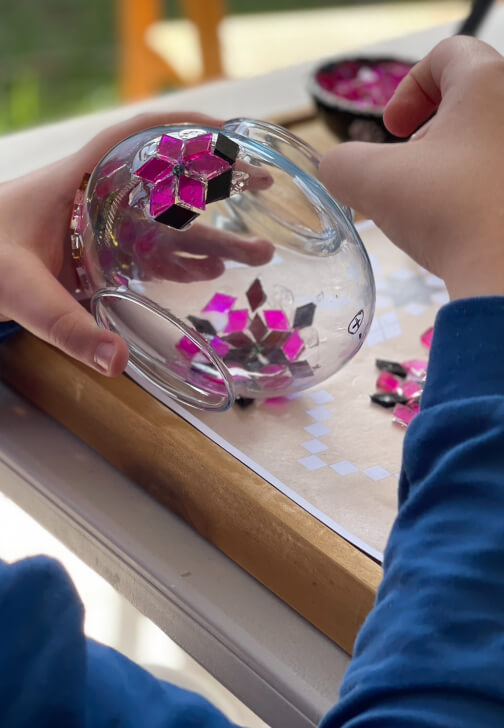 Photo from a glassblowing and Mosaic class in Chermside