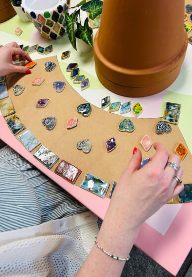 Mosaic Pot Workshop with Mandy Lou