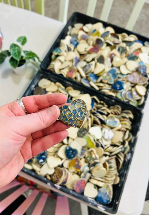 Glassblowing and Mosaic class in Tennyson with The Glasshouse & Co