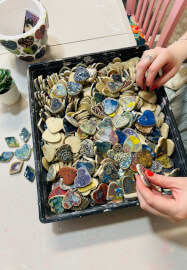 Mosaic Pot Workshop with Mandy Lou