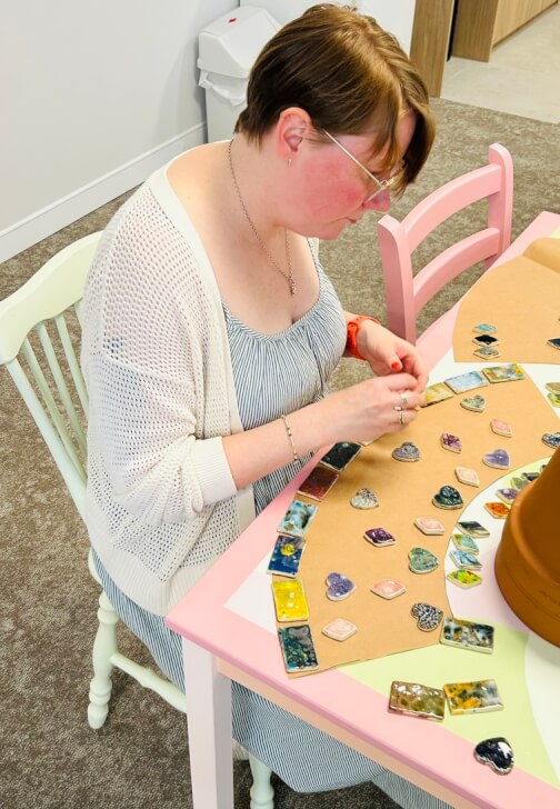 Glassblowing and Mosaic class in Tennyson with The Glasshouse & Co