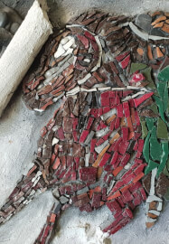 Mosaic Smalti Course - 1 Day Intro to Smalti Glass, Mixed Media