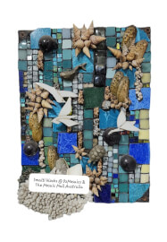 Mosaic Smalti Course - 1 Day Intro to Smalti Glass, Mixed Media