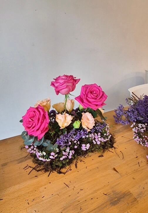 Photo from a floristry class in Forest Lodge