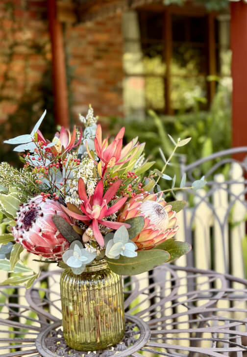 Photo from a floristry class in Langwarrin