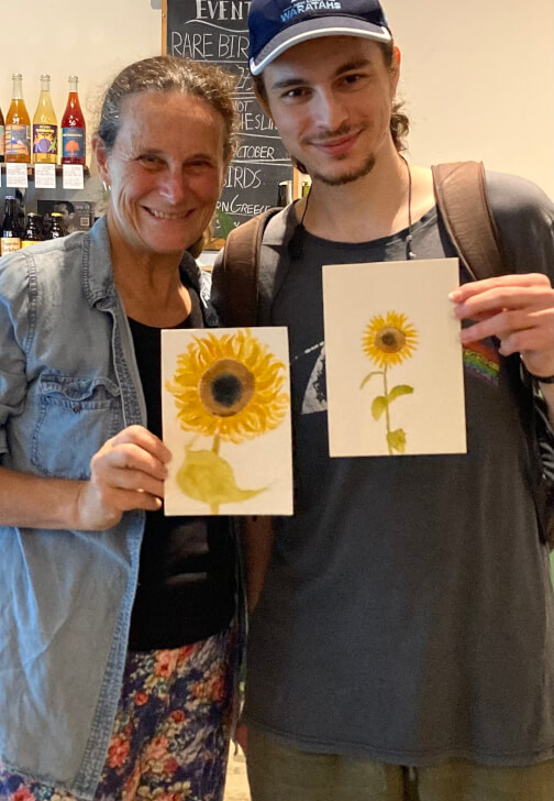 Nature-inspired Watercolour Class