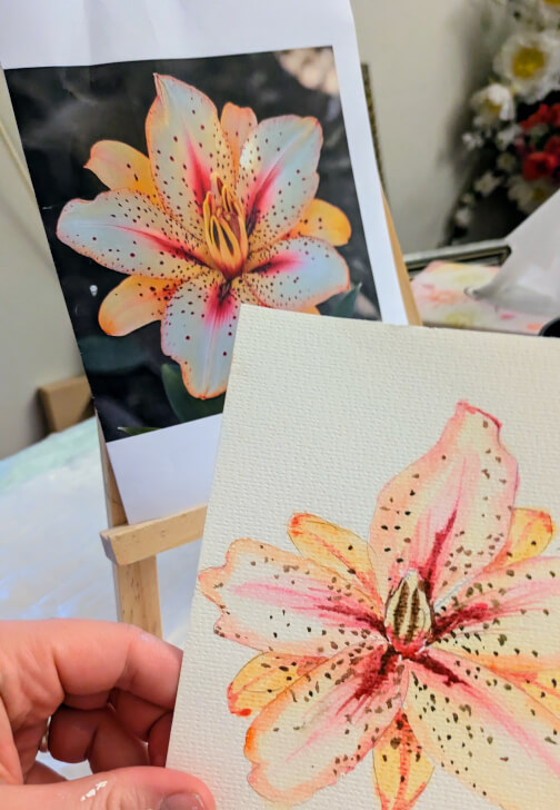 Painting class in Marrickville, NSW