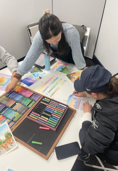 Oil Pastel Landscape Painting Workshop