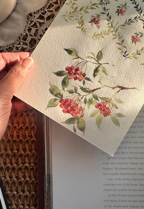One-on-One Watercolour Floral Class