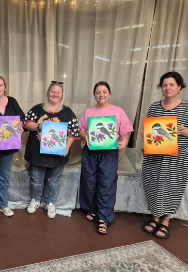 Paint and Sip Class - Halloween Paint Night