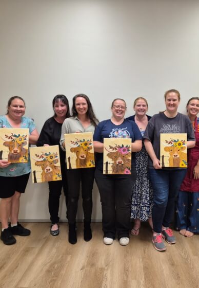 Paint and Sip Class - Halloween Paint Night