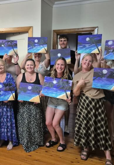 Paint and Sip Class - Halloween Paint Night