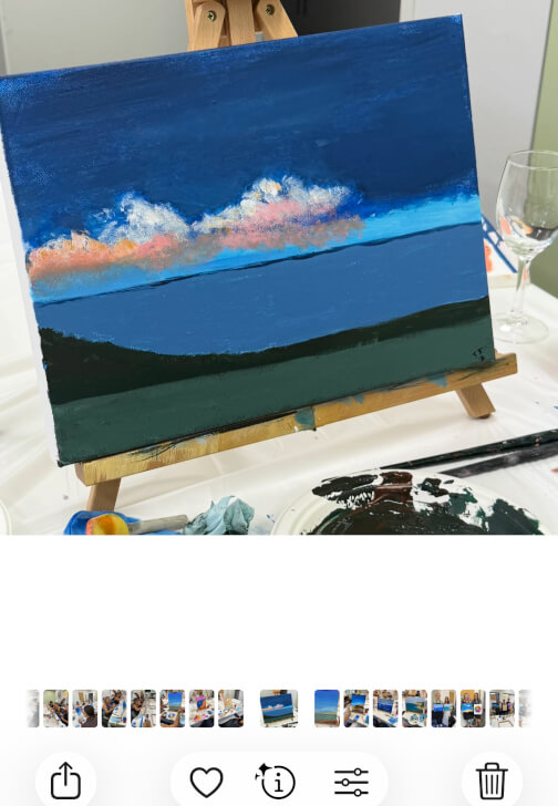 Painting class in Sorrento, VIC