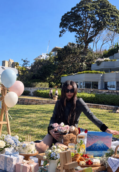 Paint and Sip Picnic: Outdoor Art Experience
