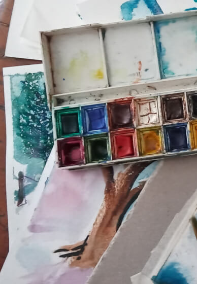Paint Watercolour Landscapes for Beginners
