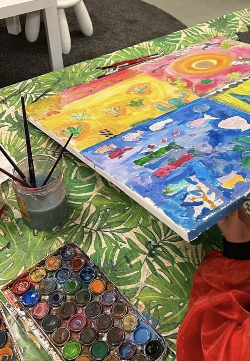 Painting class in Kellyville Ridge, NSW
