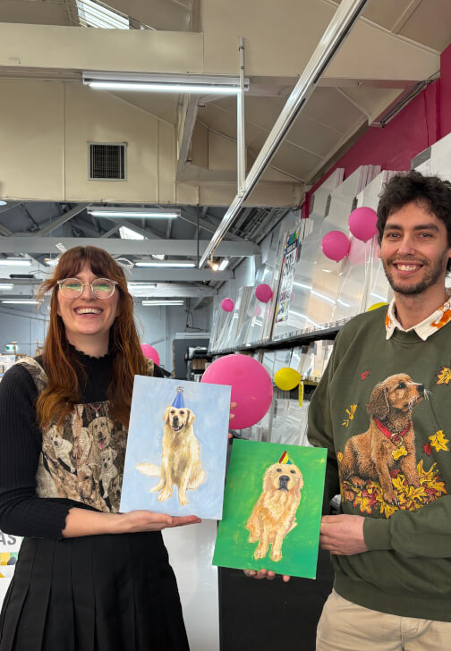 Painting class in Prahran