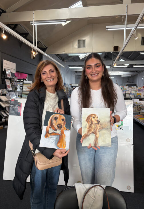 Photo from a painting class in Prahran