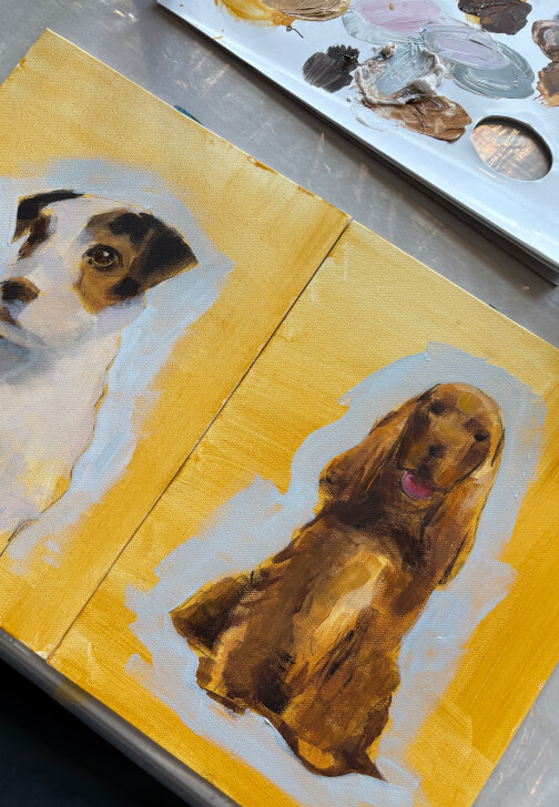 Painting class in Prahran, VIC