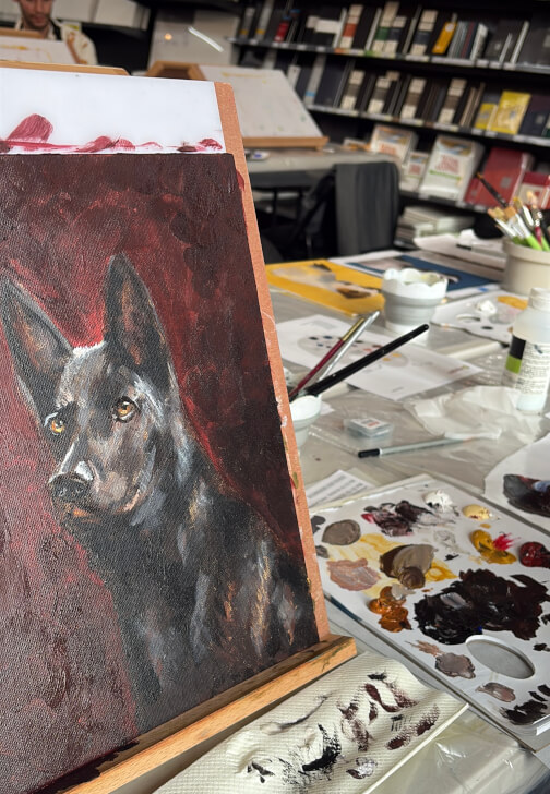 Painting class in Prahran, VIC