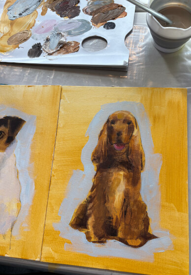 Paint Your Dog: An Expressive Acrylic Workshop
