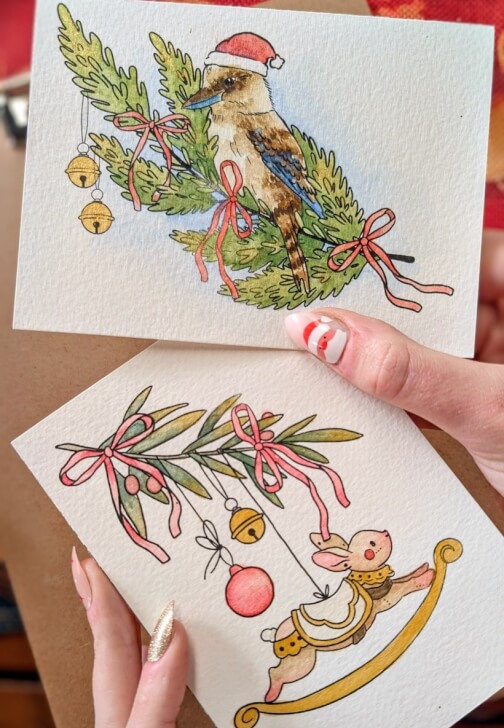 Paper Craft and Ink class in Carmel
