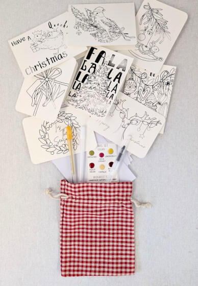 Paint Your Own Christmas Cards Workshop
