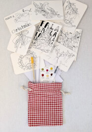 Paint Your Own Christmas Cards Workshop