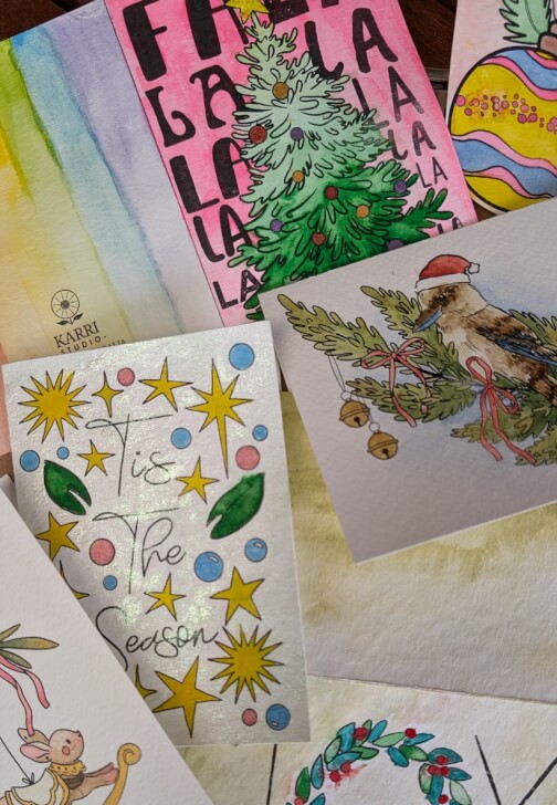 Paint Your Own Christmas Cards Workshop