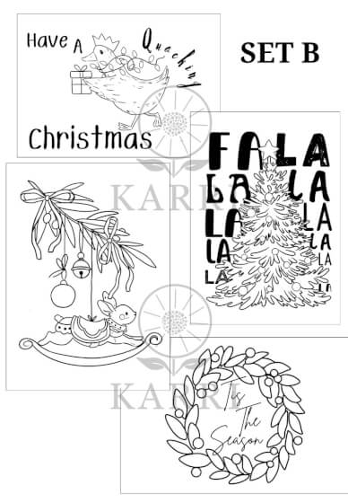 Paint Your Own Christmas Cards Workshop