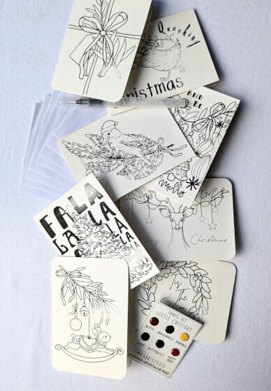 Paint Your Own Christmas Cards Workshop