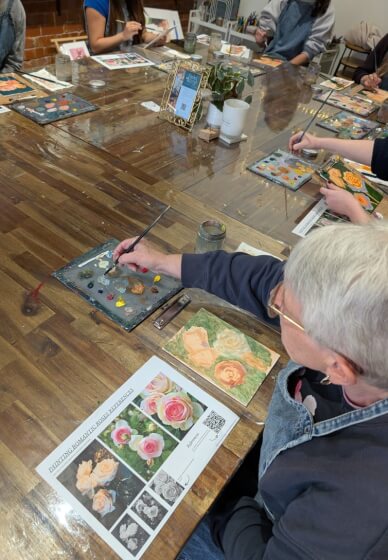 Painting Impressionist Flowers in Oils - for Beginners