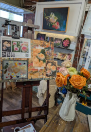 Painting Impressionist Flowers in Oils - for Beginners