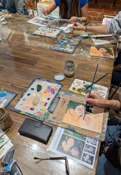 Painting Impressionist Flowers in Oils - for Beginners