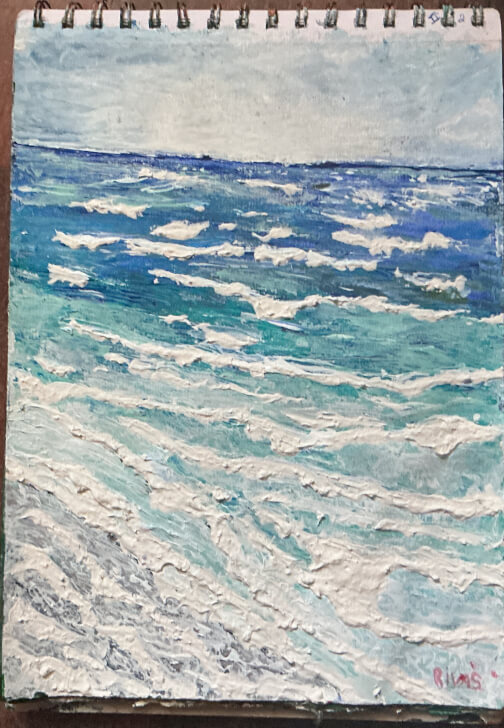 Painting class in Como with Rivasartstudio11
