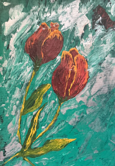 Palette Painting: Heart of the Reef
