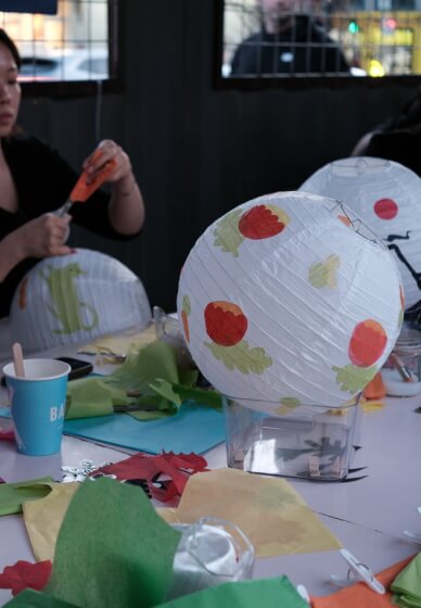 Paper Lantern Decorating Workshop