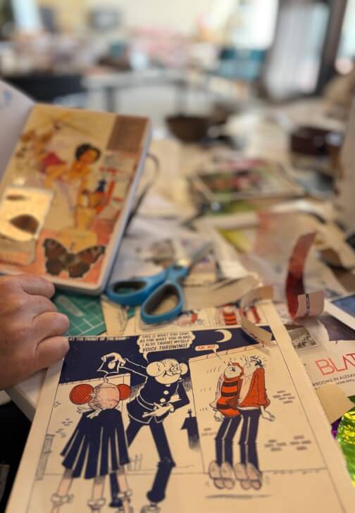 Paper Craft and Ink class in Mayfield