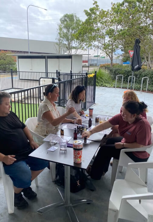 Photo from a skincare and Haircare class in Virginia