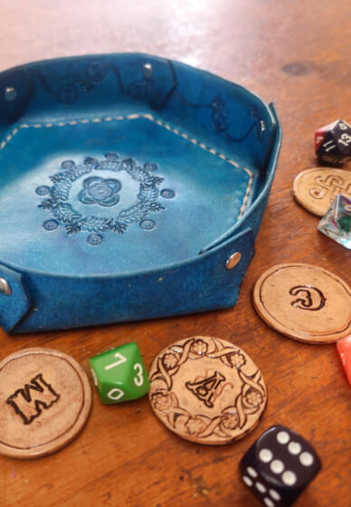 Personalised Gaming Dice Tray Workshop