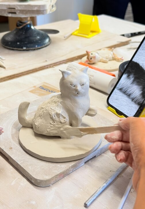 Pet Portraits in Clay Workshop