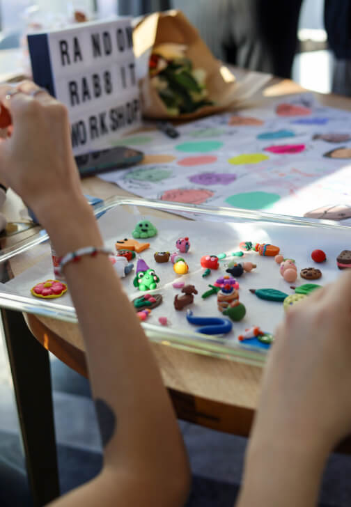 Photo from a pottery class in Brunswick