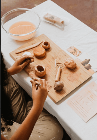 Pottery-at-Home Kit by Baked Earth Co | DIY Craft Kit | Gifts