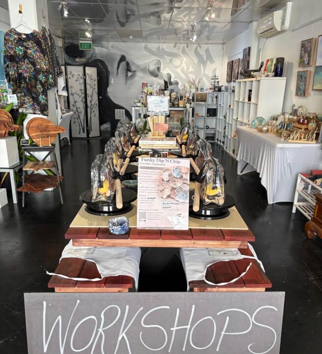 Pottery class in Perth