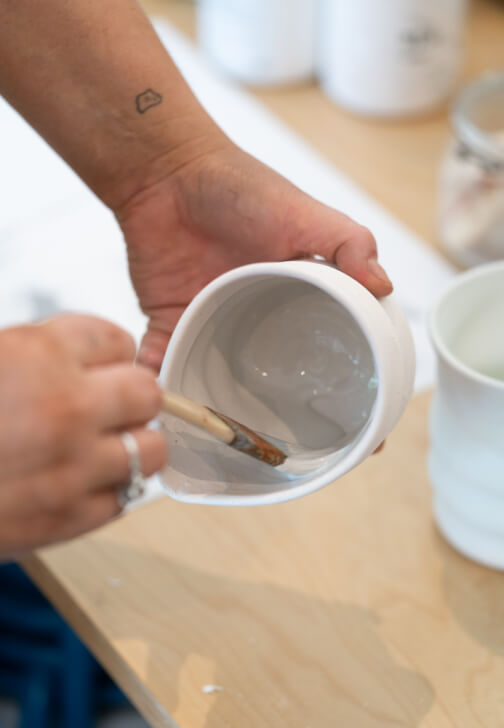 Pottery class in Abbotsford with Big Bite Studios