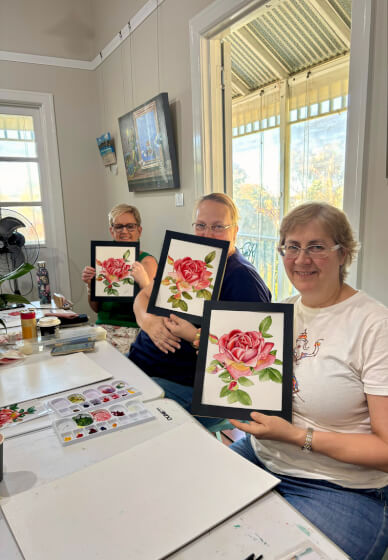 Premium Watercolour Painting Experience: Brush with Birds