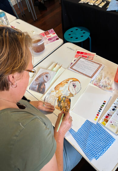 Premium Watercolour Painting Experience: Brush with Birds