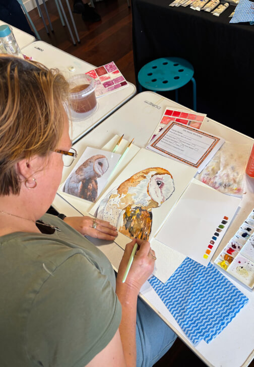 Premium Watercolour Painting Experience: Brush with Birds