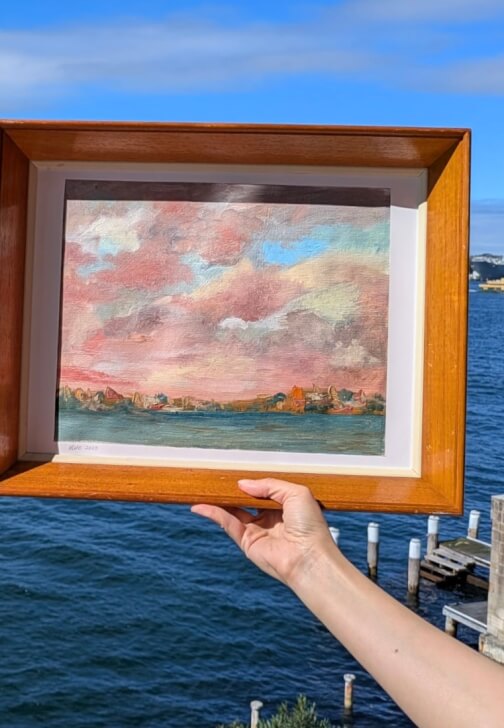 Photo from a painting class in Kurraba Point